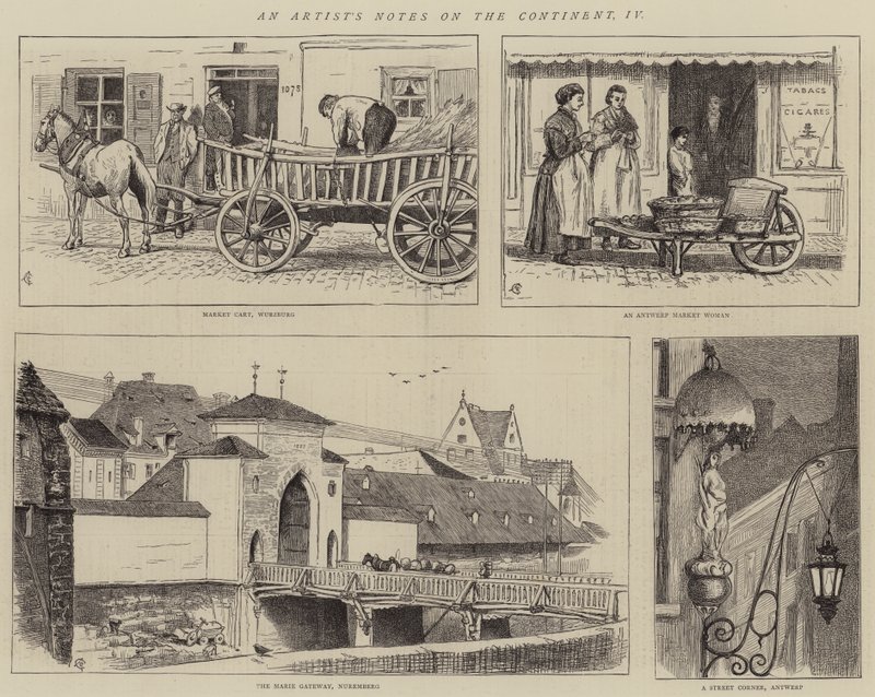 En konstnärs anteckningar om kontinenten, IV av Alfred Chantrey Corbould