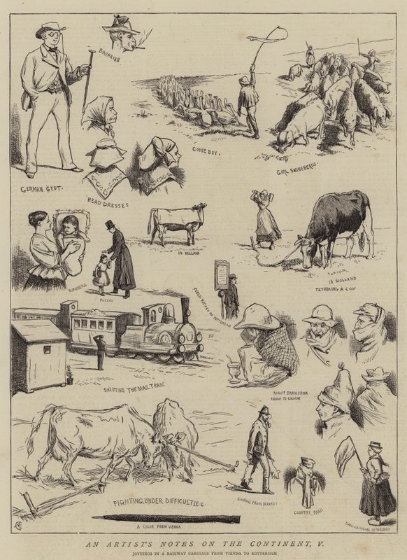 En konstnärs anteckningar om kontinenten, V av Alfred Chantrey Corbould