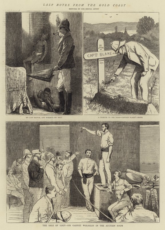 Sista anteckningar från guldkusten av Alfred Chantrey Corbould