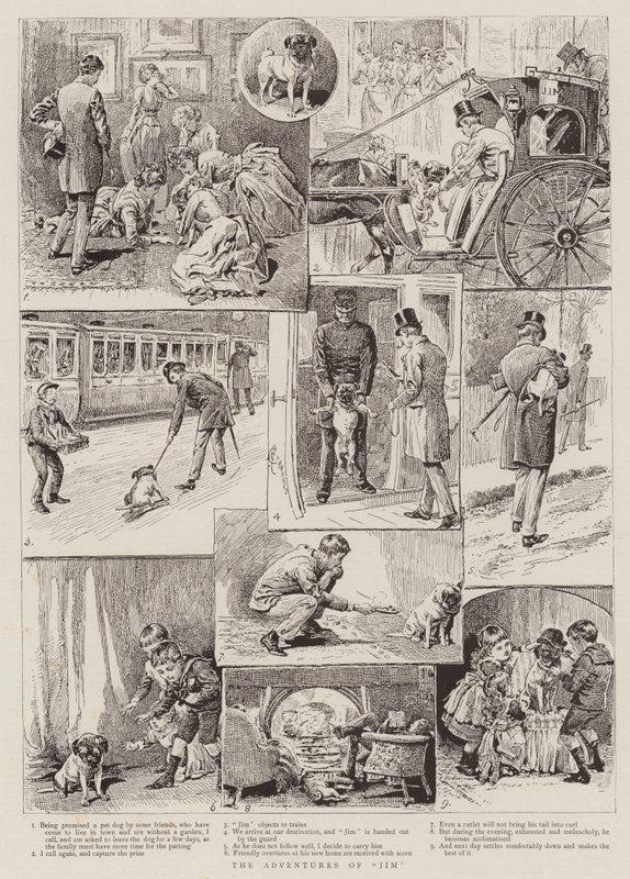 Jims äventyr av Alfred Chantrey Corbould