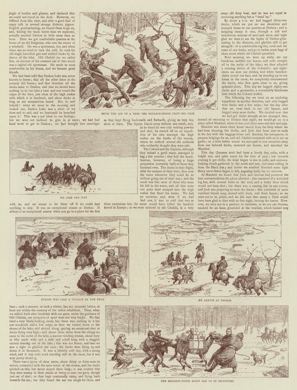 Berättelsen om en skytteutflykt i Turkiet av Alfred Chantrey Corbould