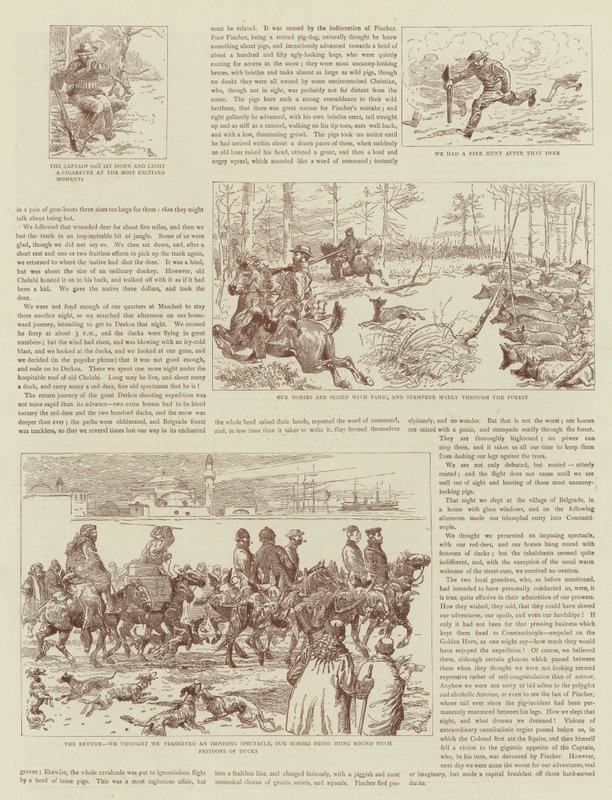 Berättelsen om en skytteutflykt i Turkiet av Alfred Chantrey Corbould