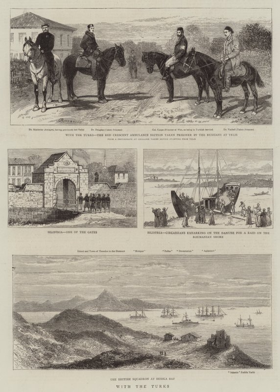 Med turkarna av Alfred Chantrey Corbould