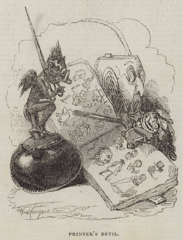 Printers Devil av Alfred Crowquill