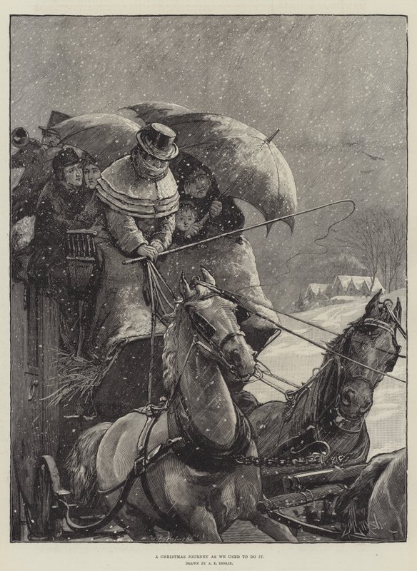En julresa som vi brukade göra det av Alfred Edward Emslie
