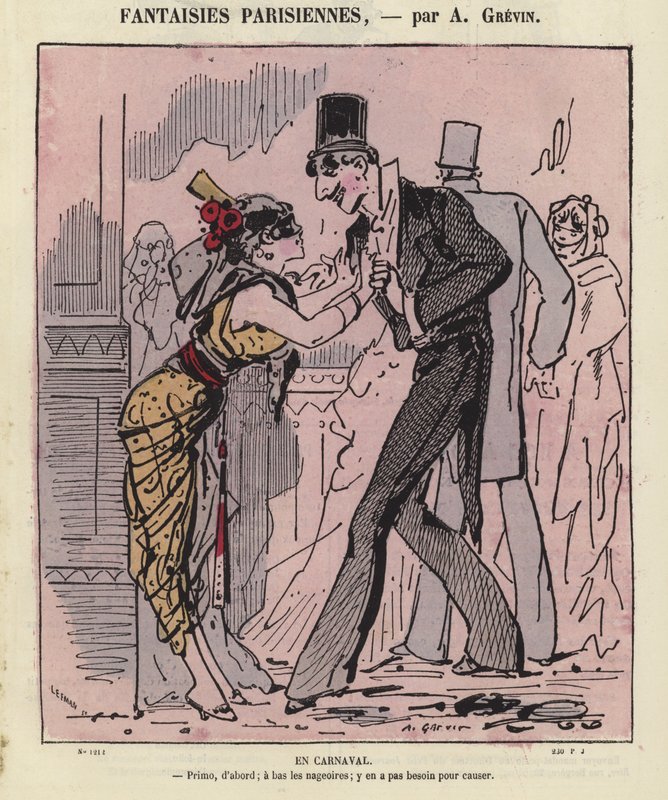 Parisiska fantasier av Alfred Grevin