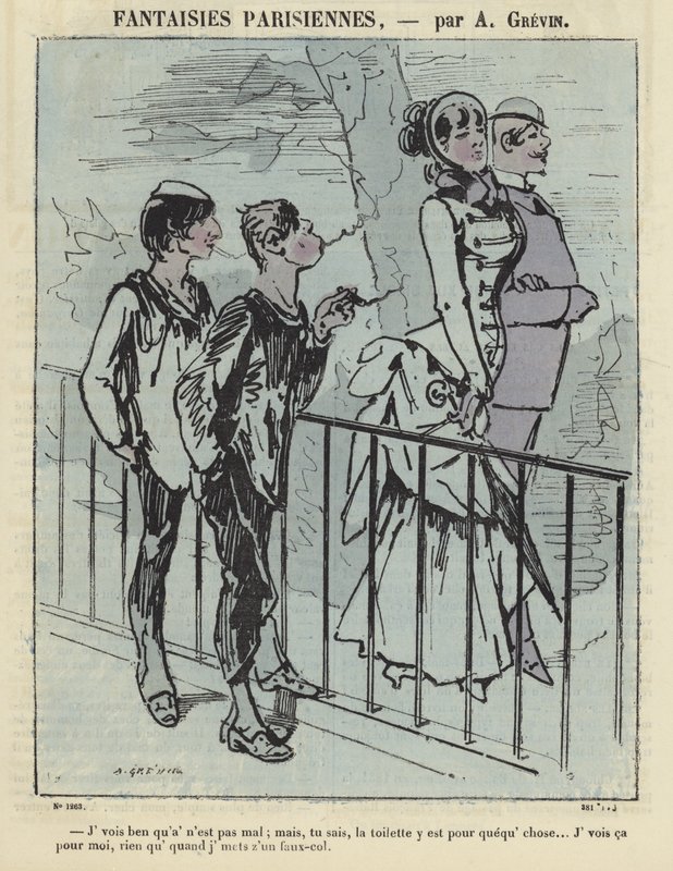Parisiska fantasier av Alfred Grevin
