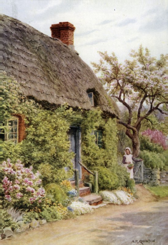Stugadörr, Elmley Castle, Worcester av Alfred Robert Quinton