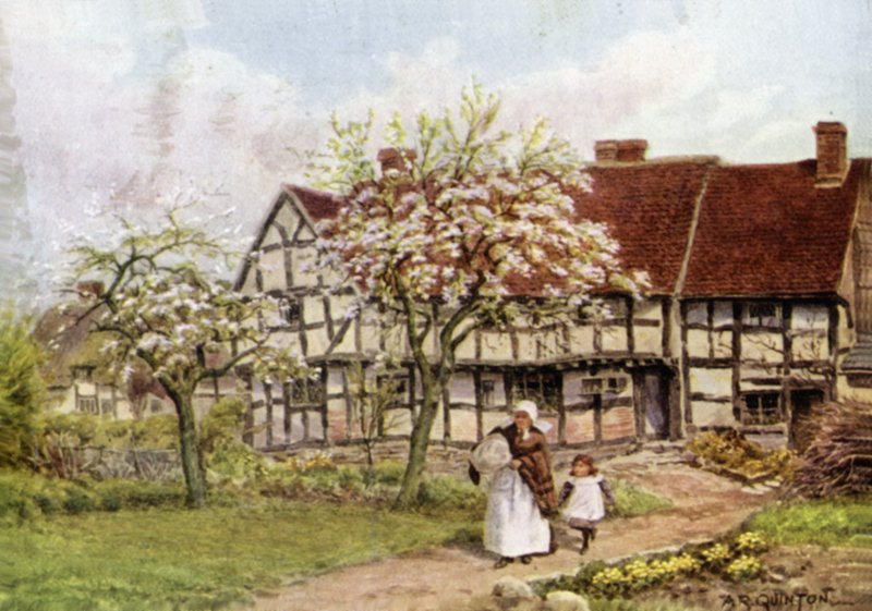 Dossington, nära Stratford-on-Avon av Alfred Robert Quinton