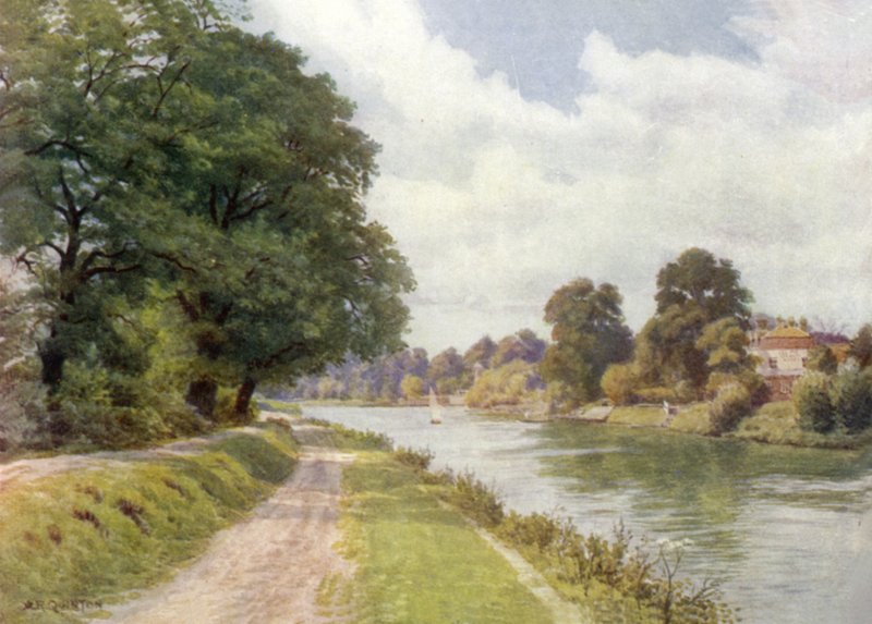 Eel Pie Island av Alfred Robert Quinton