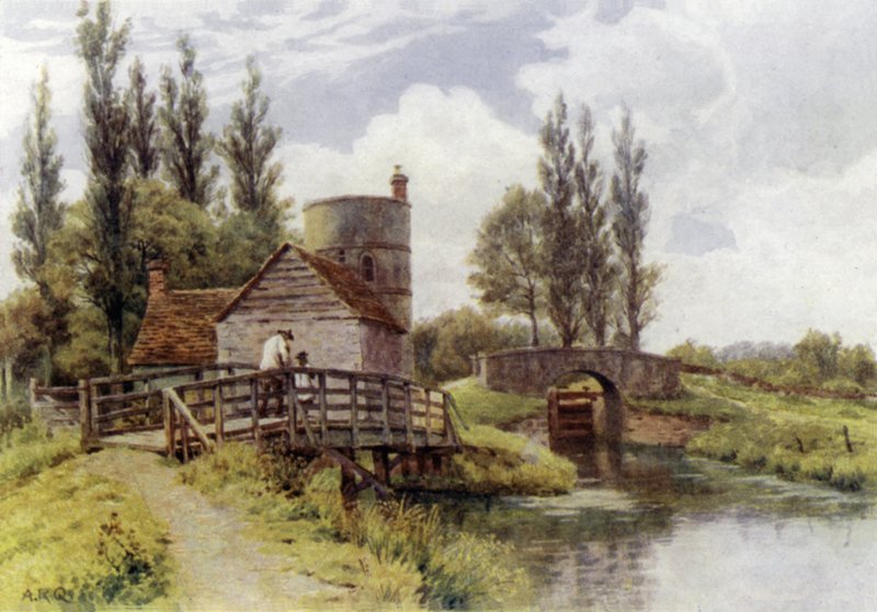Engelska Roundhouse av Alfred Robert Quinton