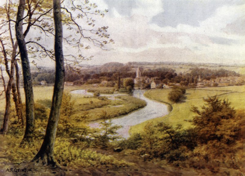 Marlow från Quarry Woods av Alfred Robert Quinton