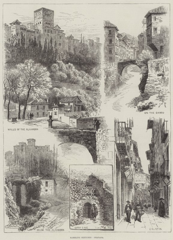 Vandringsskisser, Granada av Alfred Robert Quinton