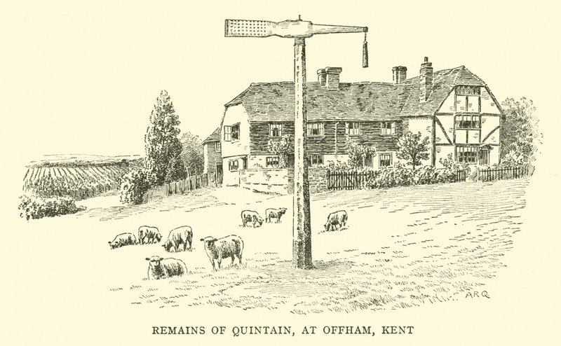 Rester av Quintaen i Offham, Kent av Alfred Robert Quinton