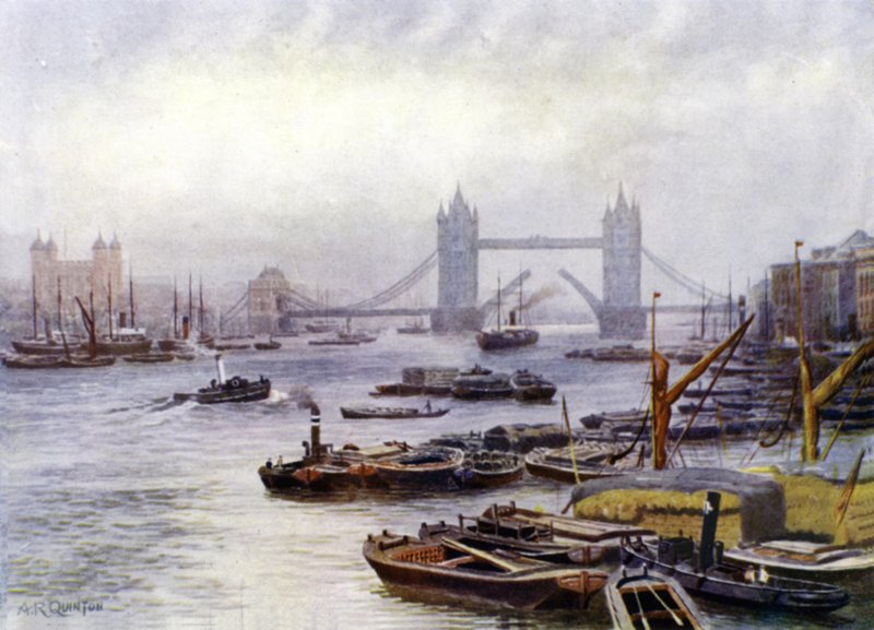 Tower Bridge av Alfred Robert Quinton