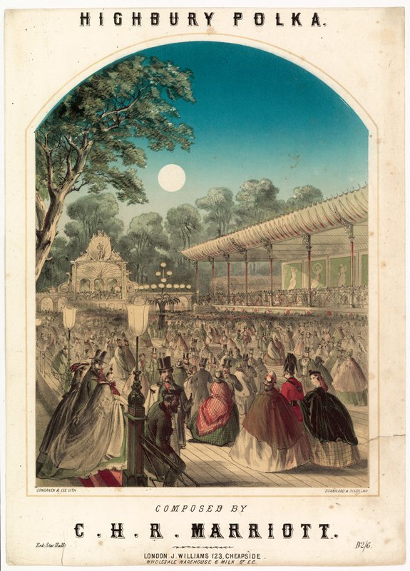 Highbury Polka av Alfred Concanen