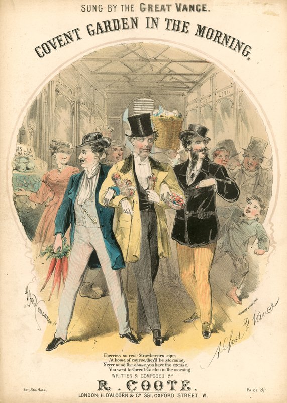 Musikmusik: Covent Garden in the Morning av Alfred Concanen