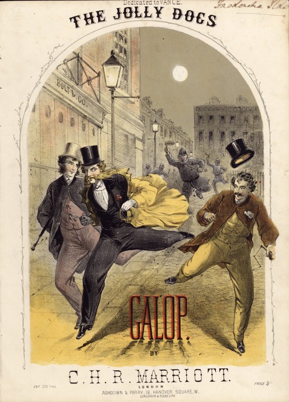 Jolly Dogs Galop av Alfred Concanen