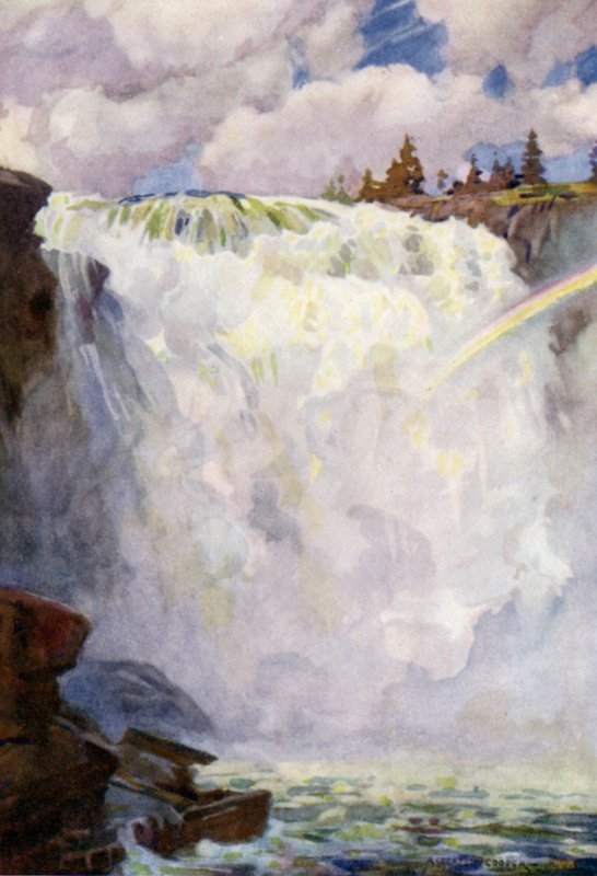 Tannforsens vattenfall, Are av Alfred Heaton Cooper