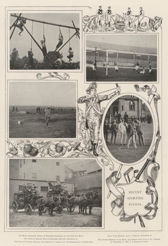 Senaste sportevenemang av Alfred Hugh Fisher