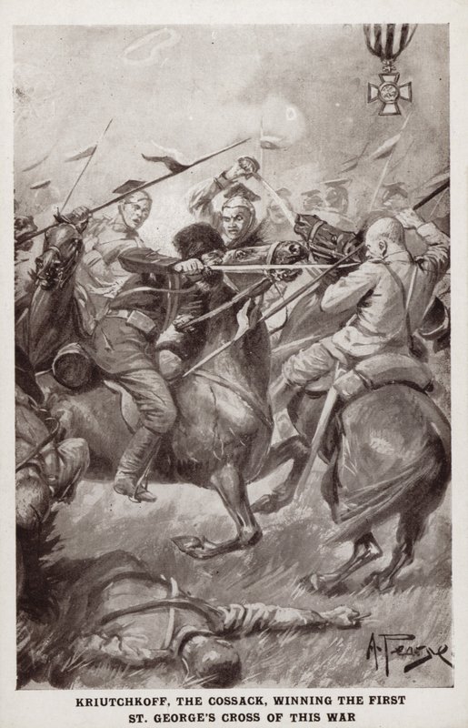 Krutchkoff, kosacken, vann det första St George