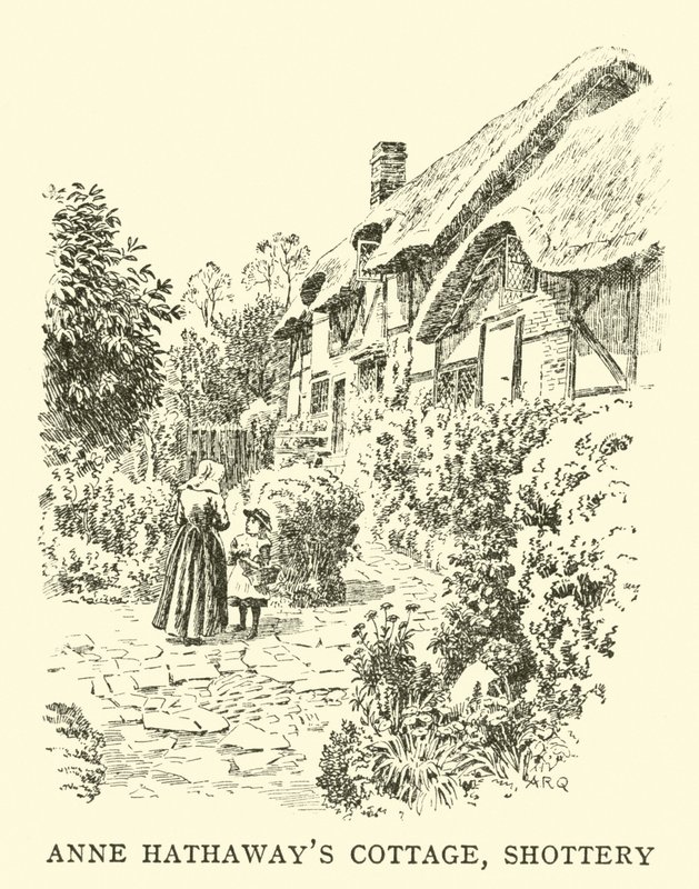 Anne Hathaways stuga, Shottery av Alfred Robert Quinton