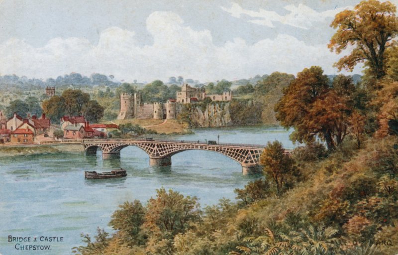 Bro och slott, Chepstow av Alfred Robert Quinton