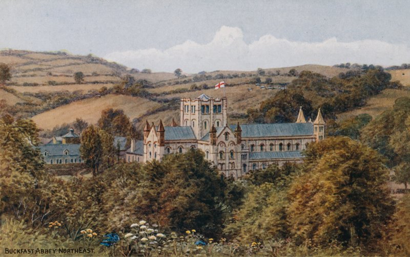 Buckfast Abbey, nordost av Alfred Robert Quinton
