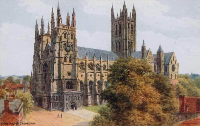 Katedralen i Canterbury av Alfred Robert Quinton