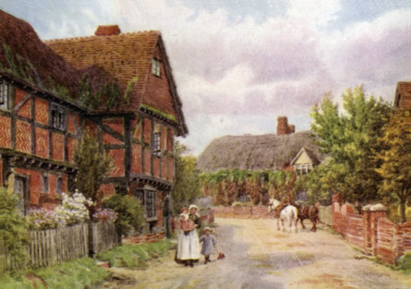 Stugor, East Hagbourne av Alfred Robert Quinton