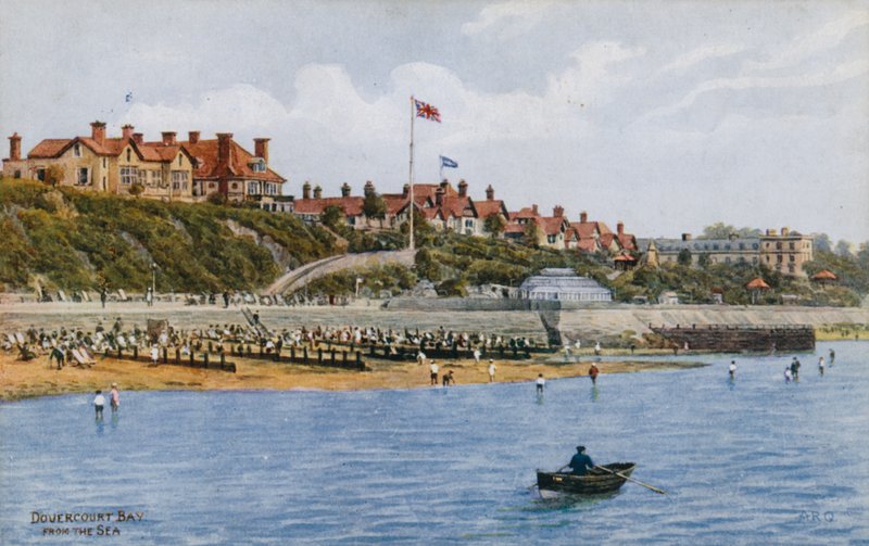 Dovercourt Bay, från havet av Alfred Robert Quinton