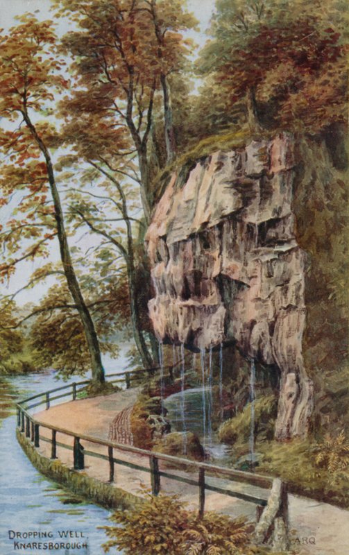 Droppa väl, Knaresborough av Alfred Robert Quinton