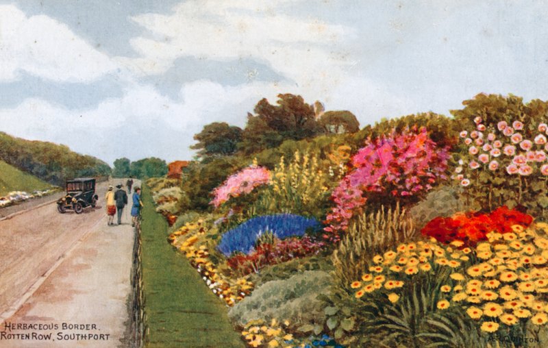 Örtartad gräns, Rotten Row, Southport av Alfred Robert Quinton