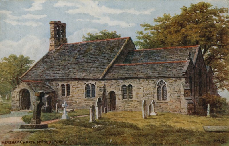 Heysham Church, Nr Morecambe av Alfred Robert Quinton