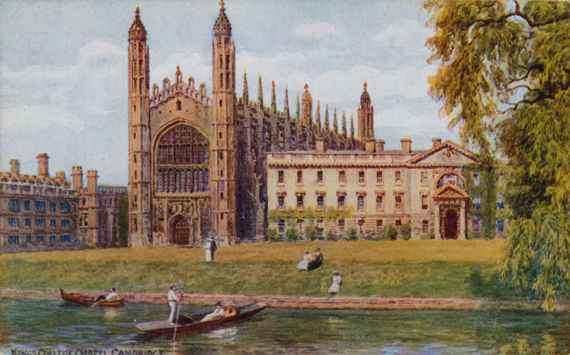 Kings College Chapel, Cambridge av Alfred Robert Quinton