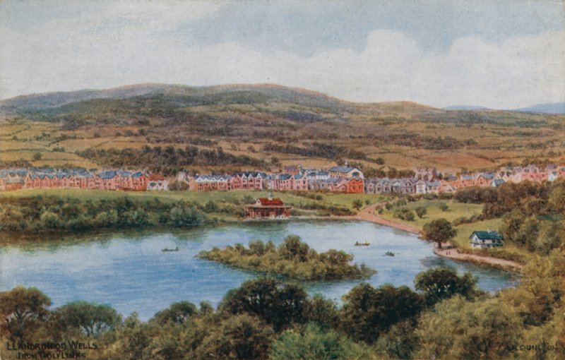 Llandrindod Wells, från Golf Links av Alfred Robert Quinton