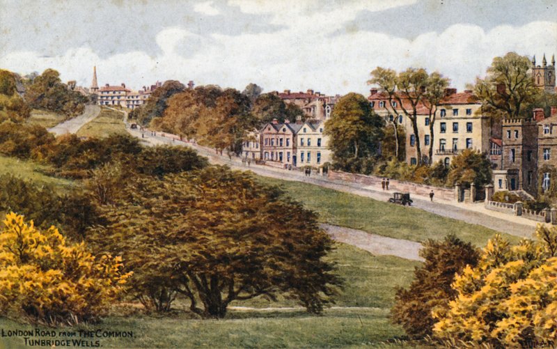 London Road, från The Common, Tunbridge Wells av Alfred Robert Quinton