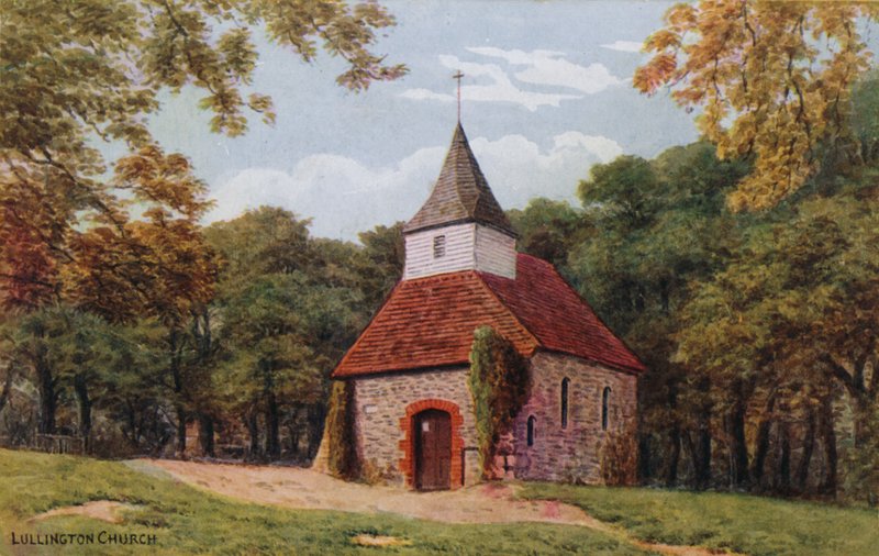 Lullington kyrka av Alfred Robert Quinton