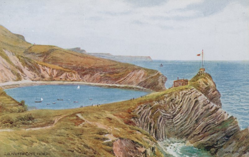 Lulworth Cove av Alfred Robert Quinton