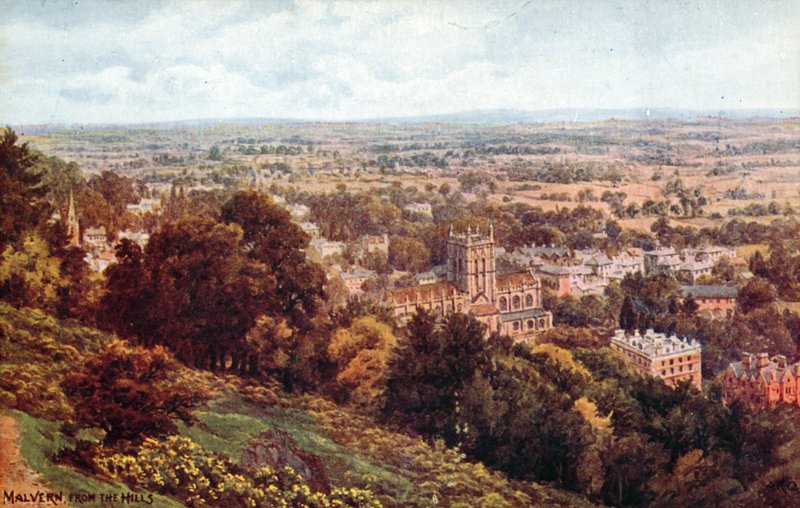 Malvern, från kullarna av Alfred Robert Quinton
