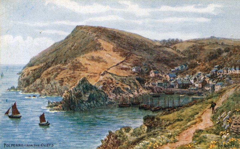 Polperro, Från klipporna av Alfred Robert Quinton