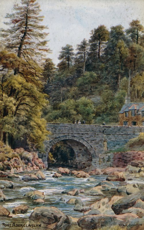 Aberglaslyn Bridge av Alfred Robert Quinton
