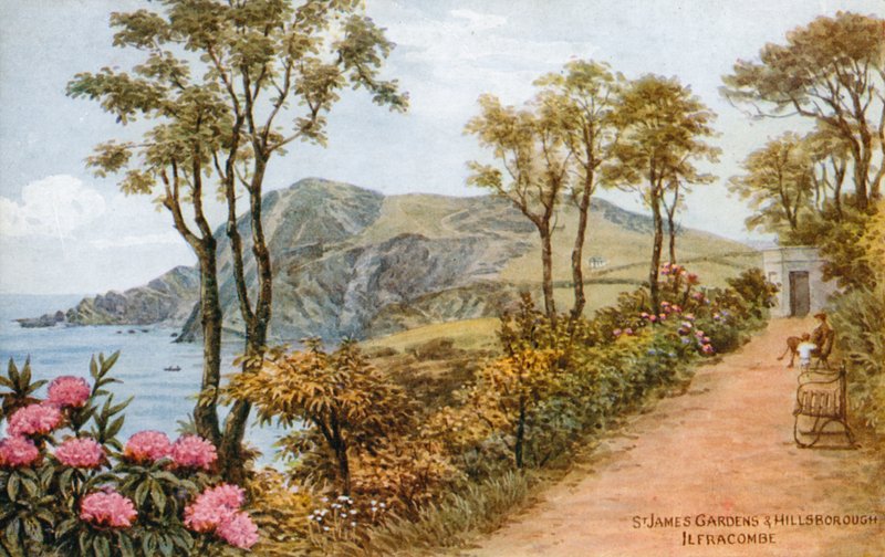 St James Gardens och Hillsborough, Ilfracombe av Alfred Robert Quinton