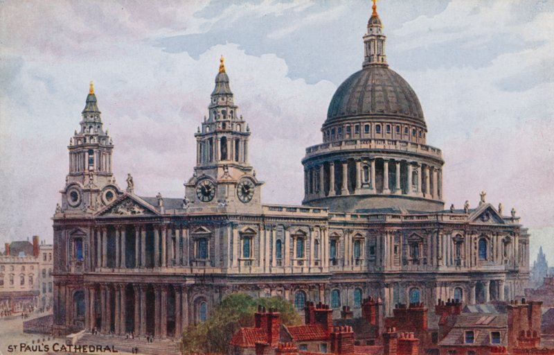 St Pauls katedral av Alfred Robert Quinton