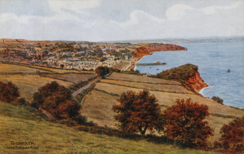 Teignmouth, från Torquay Road av Alfred Robert Quinton