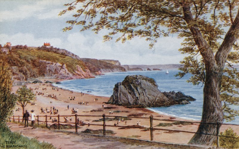 Tenby, North Sands av Alfred Robert Quinton