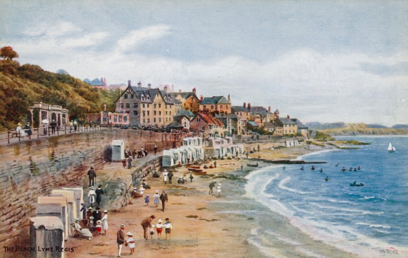 Stranden, Lyme Regis av Alfred Robert Quinton