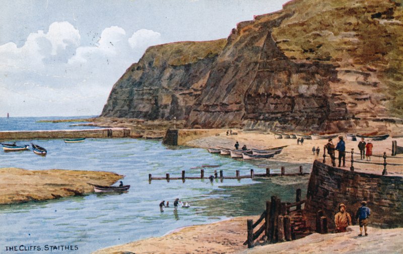 Klipporna, Staithes av Alfred Robert Quinton