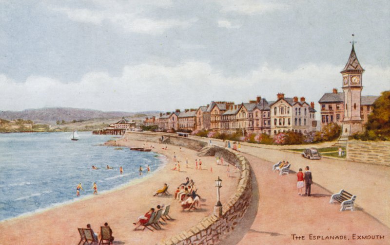 Esplanaden, Exmouth av Alfred Robert Quinton