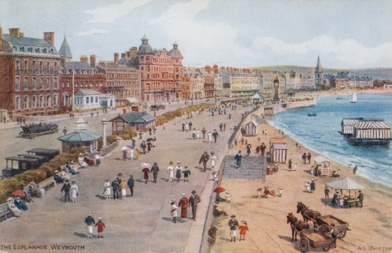 Esplanaden, Weymouth av Alfred Robert Quinton